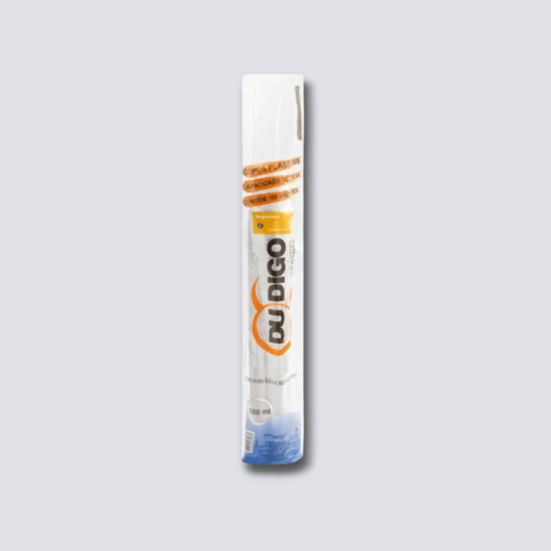 Copo plástico de 180 ml 