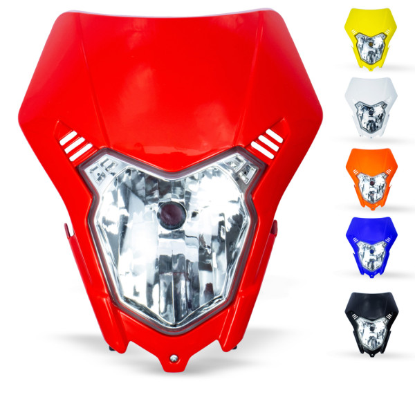 Farol Tornado Xr 250 Mod Argetina C/ Bloco Óptico Sport Amx