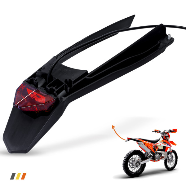 Rabeta Suporte Porta Placa Ktm Enduro Exc Com Led Amx Novo