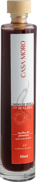Molho de Pimenta com Vinho Malbec