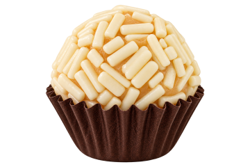 Docinho Brigadeiro Confeito Gourmet Chocolate Branco