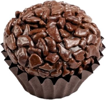 Docinho Brigadeiro com Flocos Macio  - 25D01CON0005 fatias