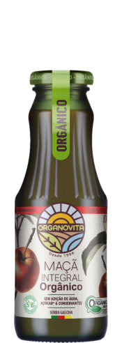 Suco de Maçã Integral Orgânico Organovita 300ml