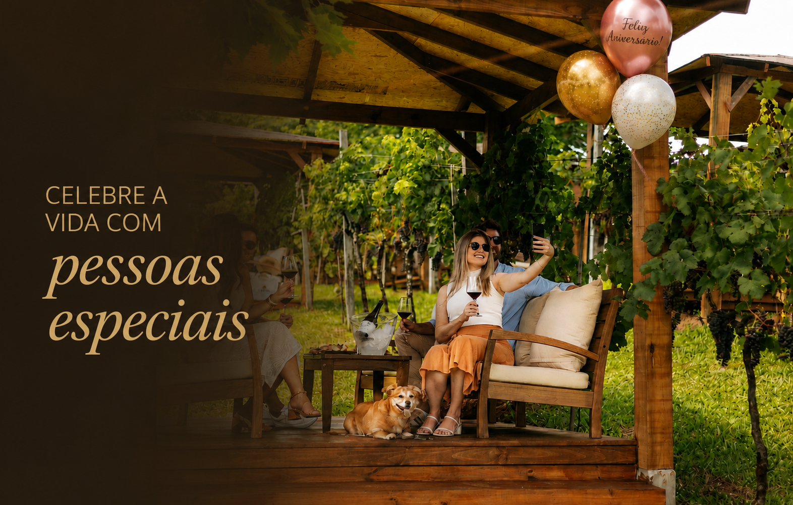 Experiências Comemore seu aniversário na Larentis