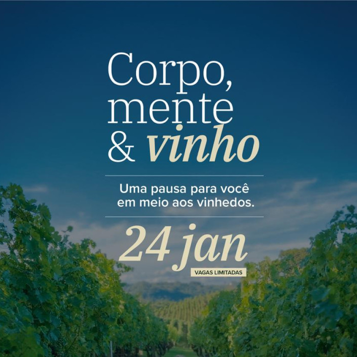 Experiências CORPO, MENTE & VINHO