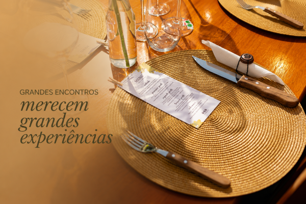 Jantar harmonizado para grupos