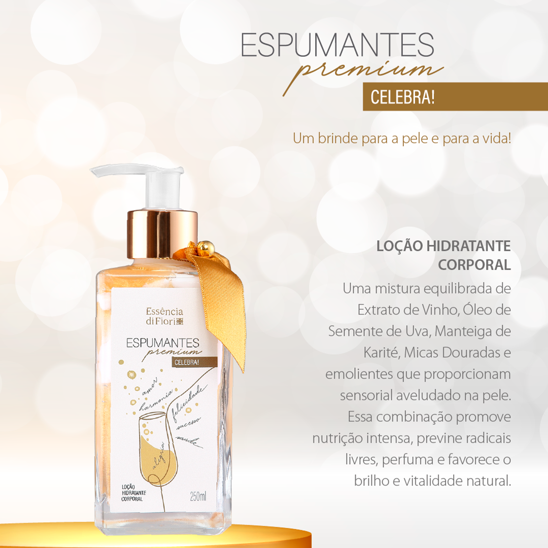 Essência di Fiori / Kits Femininos / Kit Corporal com bandeja