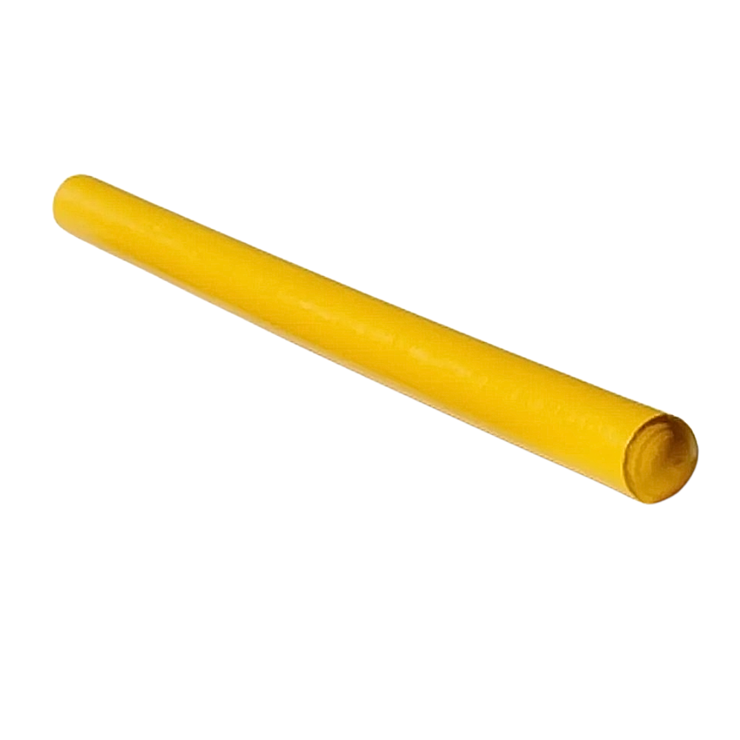 Giz De Cera Amarelo 300 x 20 mm
