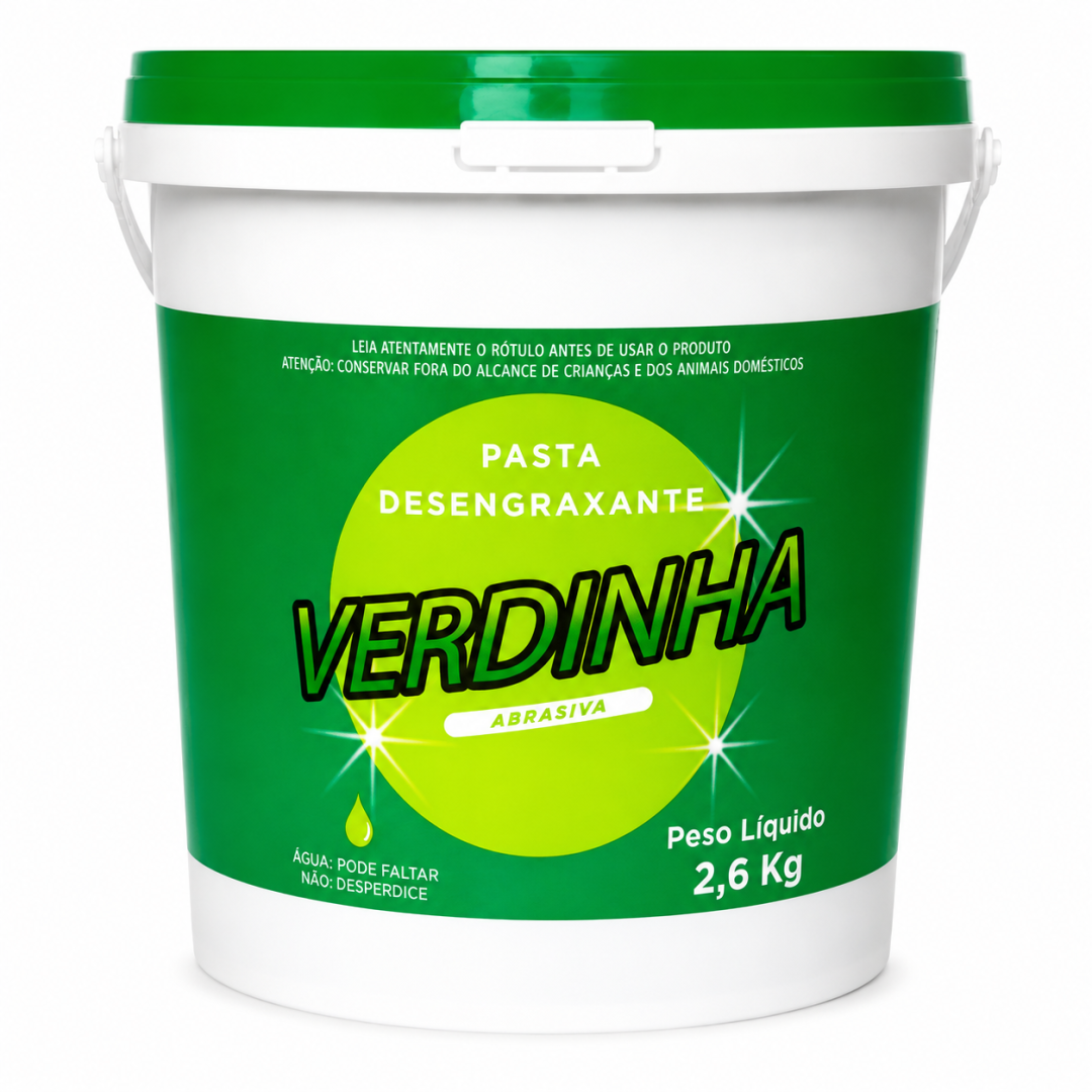 Pasta Desengraxante 2,6 Kg Verdinha 