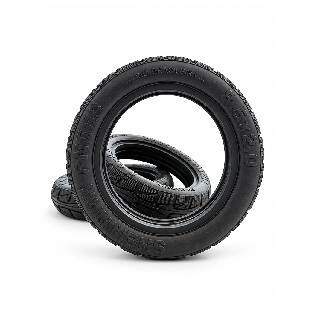 Pneu 8.5x2.0 Patinete Maciço Shekinah - Romago
