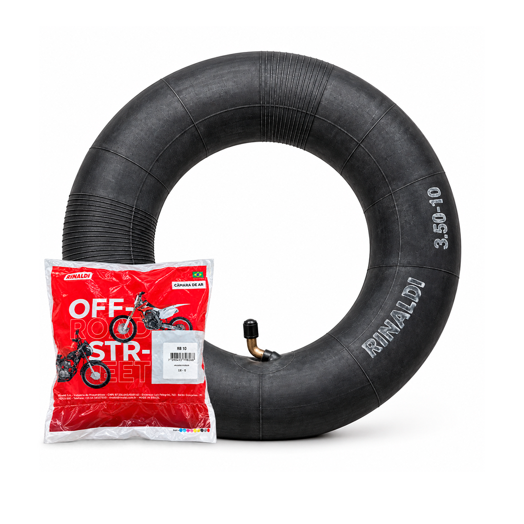 Câmara De Ar 3.50 x 10 TR 87 RB 10 - Rinaldi 