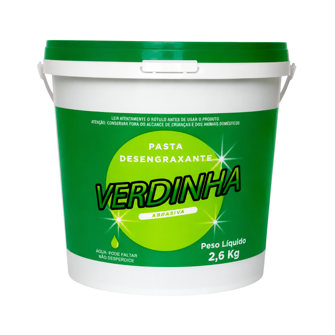 Pasta Desengraxante 2,6 Kg Verdinha 