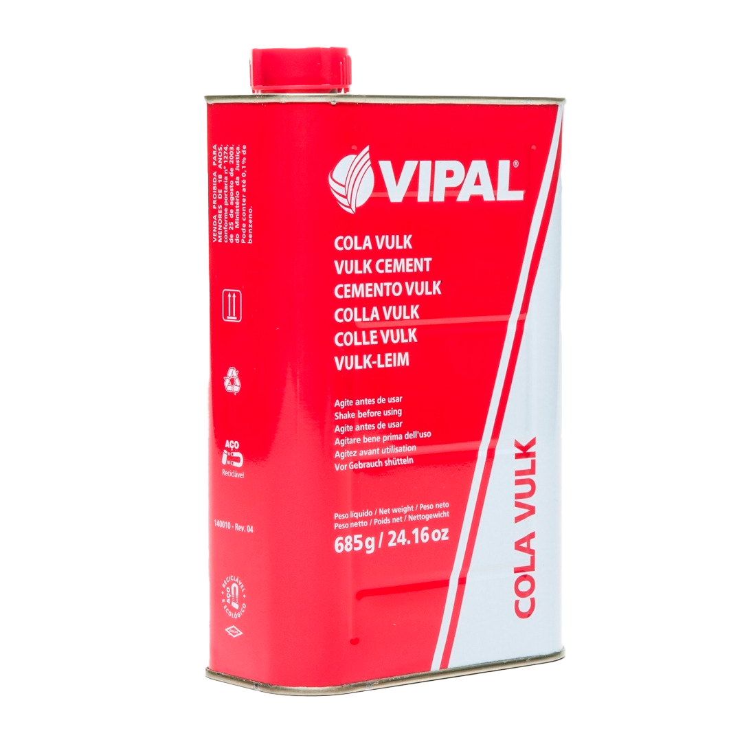 Cola Vulk 900 ml Para Reparo A Quente - Vipal