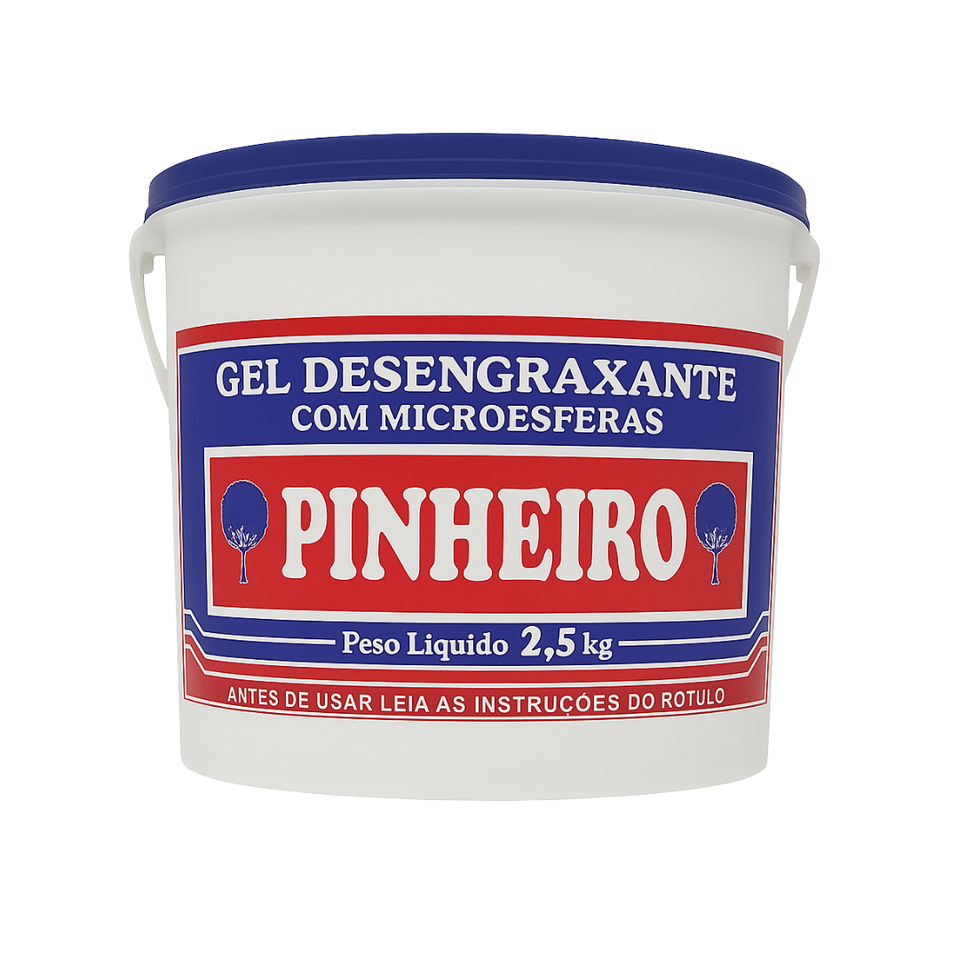 Sabão Desengraxante Gel Pinheiro Com Microesfera Branco