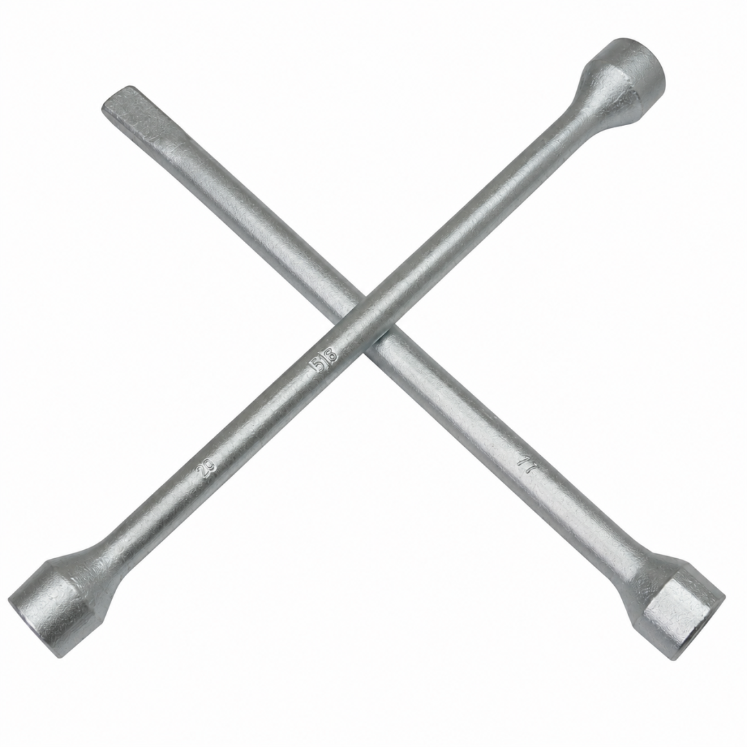 Chave De Roda Cruz 3 Bocas 350 mm Pequena Kraucher 
