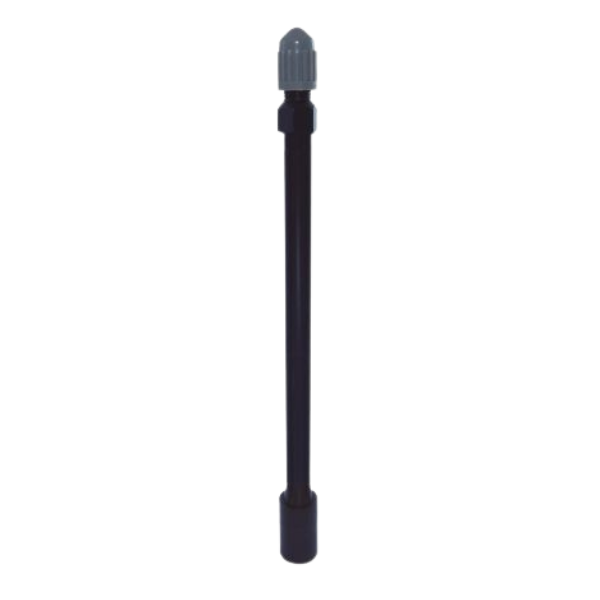 Prolongador De Válvula Rígida De Nylon 150mm Preto