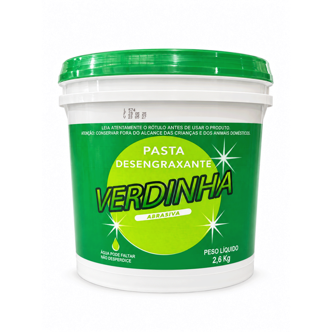 Pasta Desengraxante 2,6 Kg Verdinha 