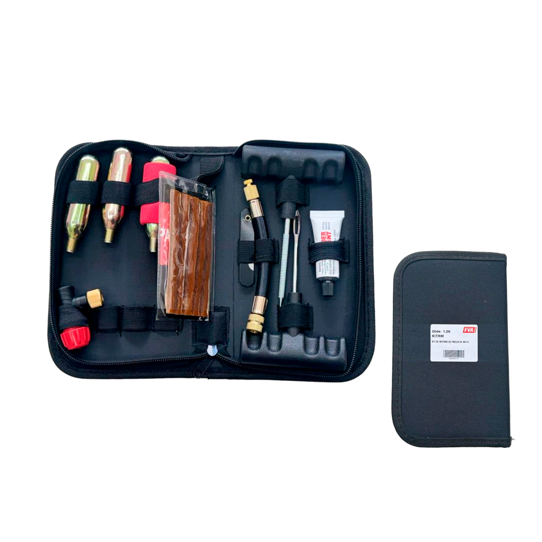 Kit Reparo de Pneus de Moto