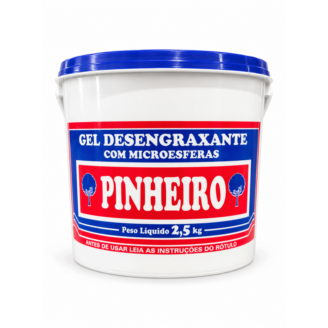 Sabão Desengraxante Gel Pinheiro Com Microesfera Branco