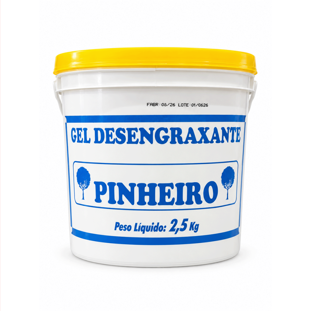 Sabão Desengraxante Gel Pinheiro Amarelo 