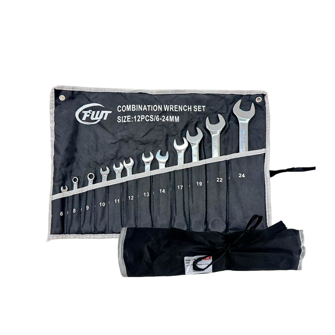 Jogo de Chave Combinada - 12 Peças