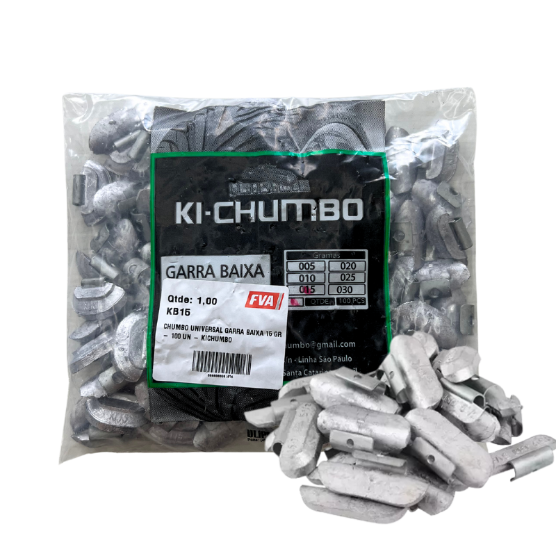 Chumbo Universal Garra Baixa 10 GR