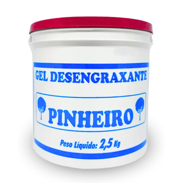 Sabão Desengraxante Gel Pinheiro Vermelho - 2,5Kg