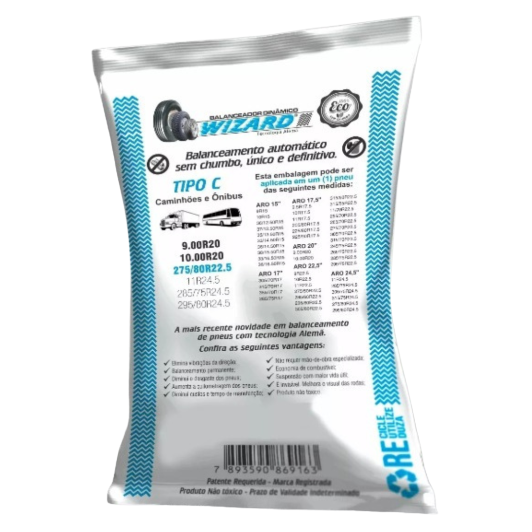 Microesferas Balanceamento Pneu 275 Tipo C