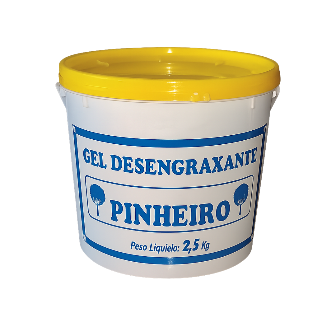 Sabão Desengraxante Gel Pinheiro Amarelo