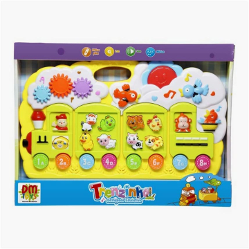 Brinquedo Infantil Teclado Musical C Microfone Educativo DM - Loja