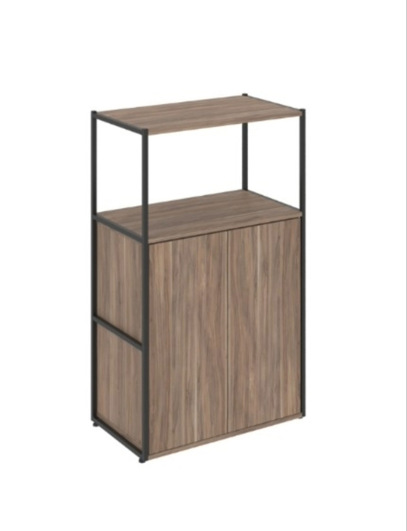 Estante Modular Média Com Armário Inferior