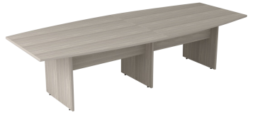 Mesa De Reunião Semi-Oval Bipartida