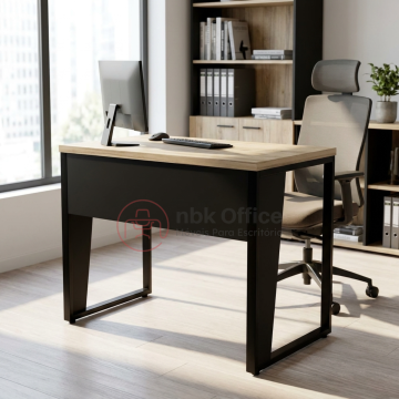 mesa retangular metal 